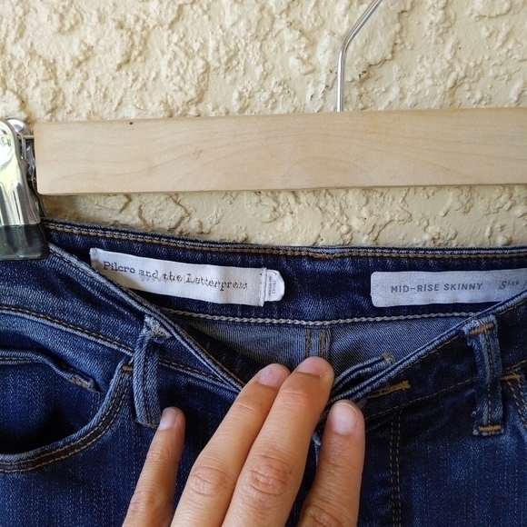 Pilcro and the letter press mid rise skinny - Picture 5 of 6